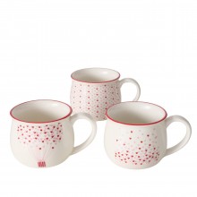 Чаша Mug 180мл Sherine три декора